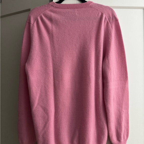 Club Room Men’s Cashmere Sweater In Pink - Picture 2 of 3
